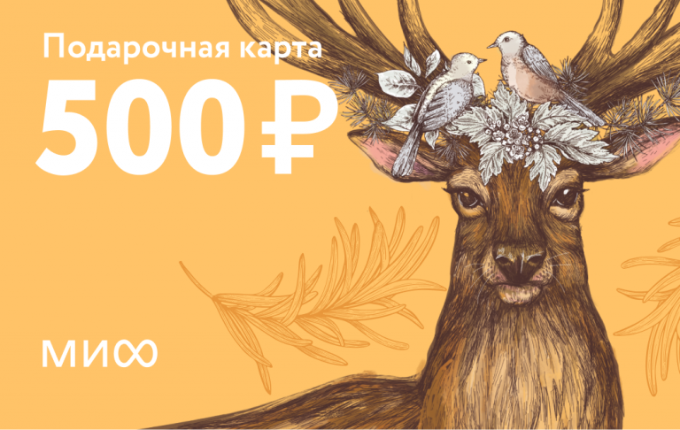 Волшебная подарочная карта на 500 ₽