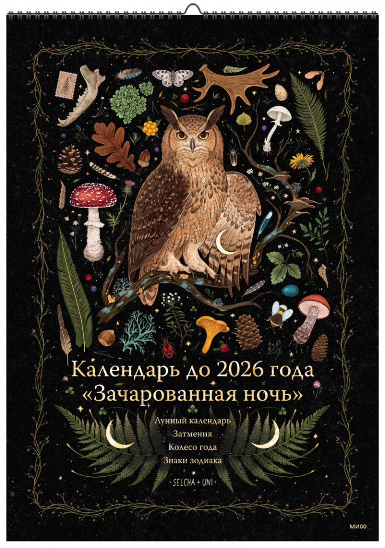 Календарь до 2026 года «Зачарованная ночь»