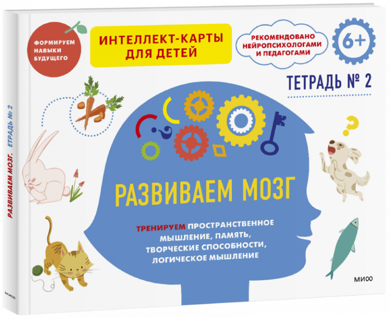 Книга «Развиваем мозг. Тетрадь 2»