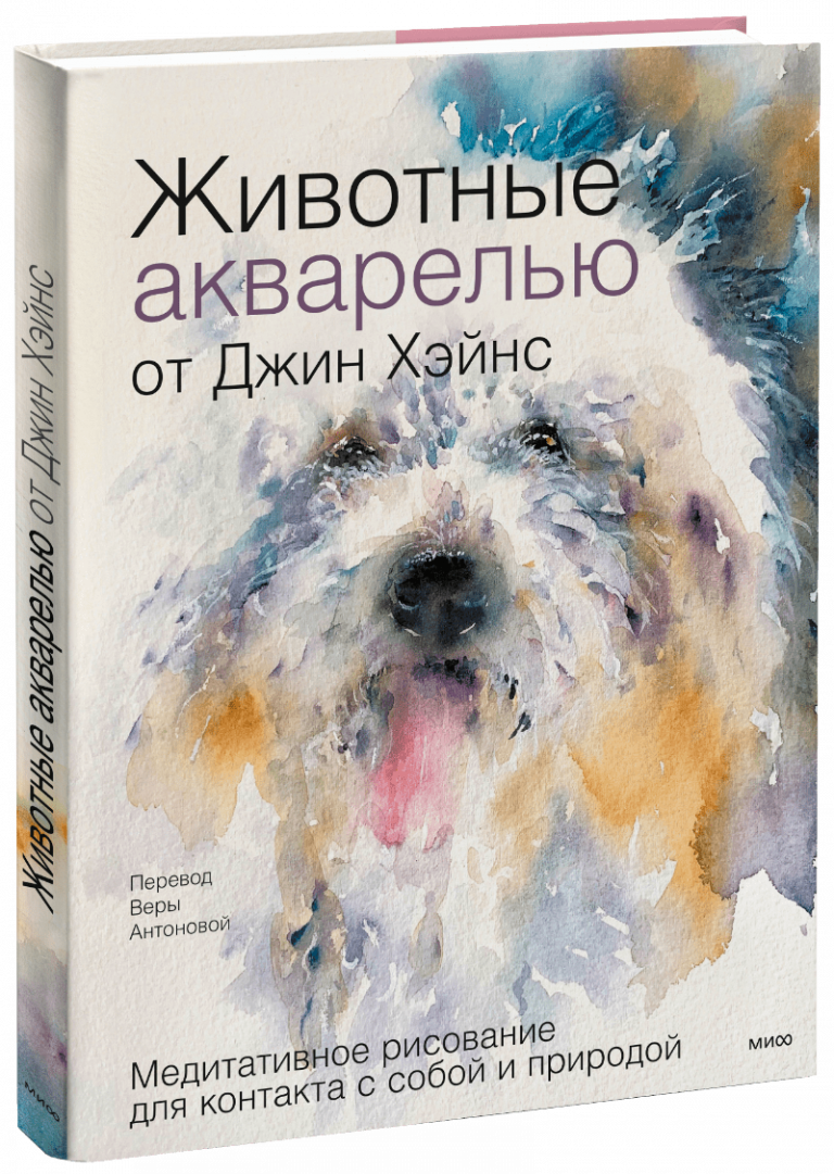 Книга «Животные акварелью от Джин Хэйнс»